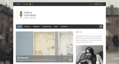 Desktop Screenshot of mahsafarhadikia.com