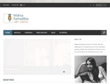 Tablet Screenshot of mahsafarhadikia.com